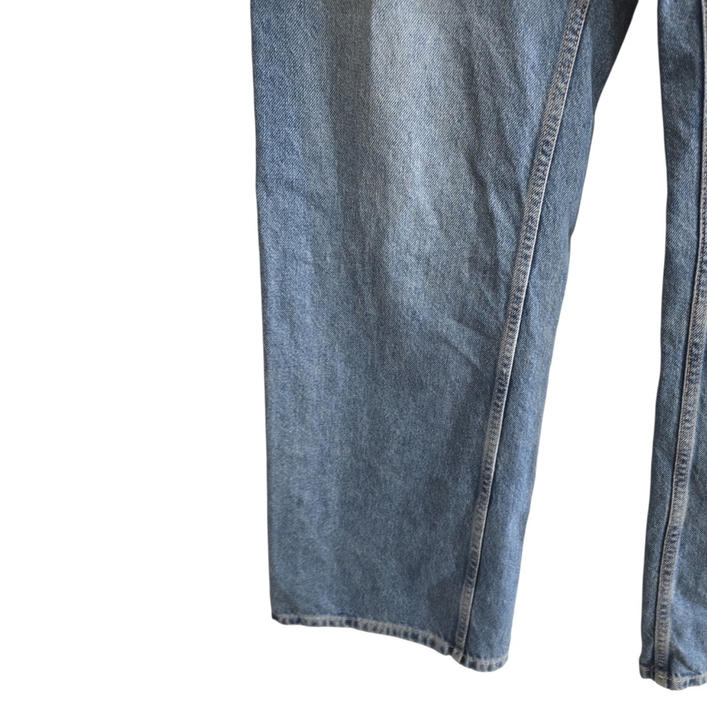 Free People Light Blue Wide Leg Jeans - Picture 5 of 10